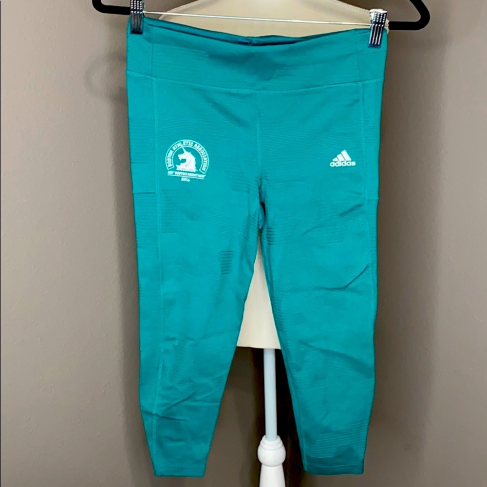 EUC Adidas Adistar Leggings Boston Marathon Size S